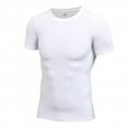 thumbnail image 1 of AMERTEER [Brand Clearance!]Men Summer Compression T-Shirts Quick Drying Basketball Running Short Sleeve Sports Tight Base Layer Tops, 1 of 6