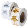 thumbnail image 4 of 2 Rolls of Kids Award Pegalizas Estrellas Caderas de regalos para niños Pegatizas de estrella decorativa de recompensa, 4 of 5
