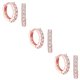 thumbnail image 1 of Pendientes para mujer, regalos para mujer, 3 pares de pendientes de moda para mujer/hombre, pendientes para mujer, horquilla, 1 of 2