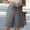 Dark Gray women flowy shorts with pockets a1, variant on Women Casual Drawstring Flowy Shorts Summer Beach Lounge Relaxed Solid Vacation Shorts, Dark Gray L