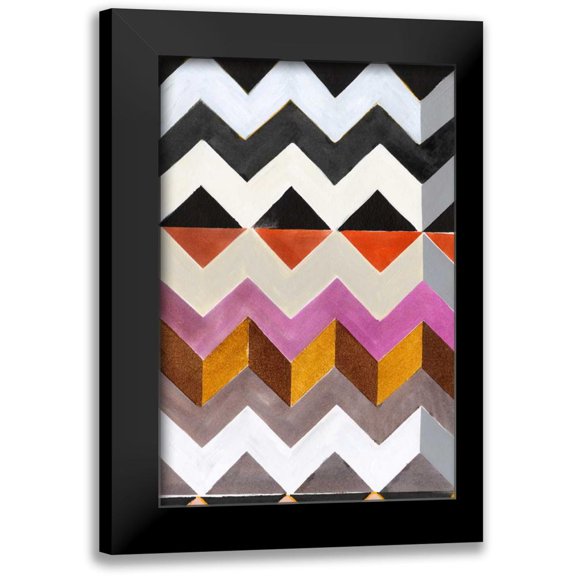 Fuchs, Jodi 11x14 Black Modern Framed Museum Art Print Titled - Santa Fe II