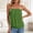 Green, variant on Everyday Wear Tank Tennis Top for Daily Casual Layering Women's Sleeveless Camisole Tennis Top Minimal Solid Color Green XL