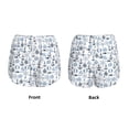 thumbnail image 5 of Lsque Dock Rudder Printed Women's Running Shorts with Liner Pockets,Elastic Quick Dry Workout Athletic Gym Yoga Shorts,Womens High Waist Shorts-Large, 5 of 9
