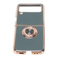 thumbnail image 4 of Coque de Protection pour Téléphone Intelligent, Coque de Téléphone Portable à Processus de Galvanoplastie Efficace TPU avec Support à Doigts pour Bureau pour Femmes Gris, 4 of 8