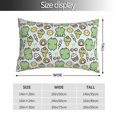 thumbnail image 2 of Rateoe Frog With Sweet Pattern Decorative Pillow Case,Throw Pillow Covers,Plush Pillow Cover,Soft Pillow Case,Velvet Pillow Case-16"x24", 2 of 6
