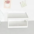 thumbnail image 3 of LLC Makeup Stand 2 Layer Organizer Bedroom Office Student Dormitories Desktop Debris Storage Rack Small, 3 of 5