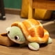 thumbnail image 2 of Muñeca de peluche con dibujos animados de tortuga de pan de 35 cm, 2 of 2