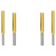 thumbnail image 1 of Broca para fresadora recta extra larga 4 Unids Long Straight Router Bit Fresa Slotted 50.8mm, 1 of 7