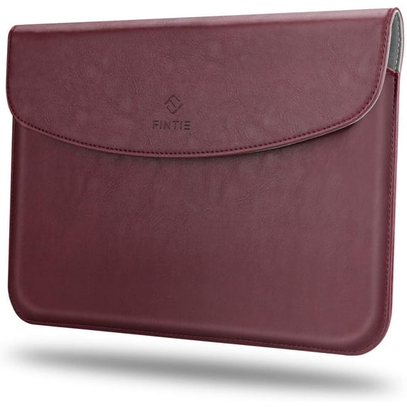 Sleeve Case for Microsoft Surface Go 3 2021 / Surface Go 2 2020 / Surface Go 2018 - Slim Fit Premium Vegan Leather Cover with Stylus Loop