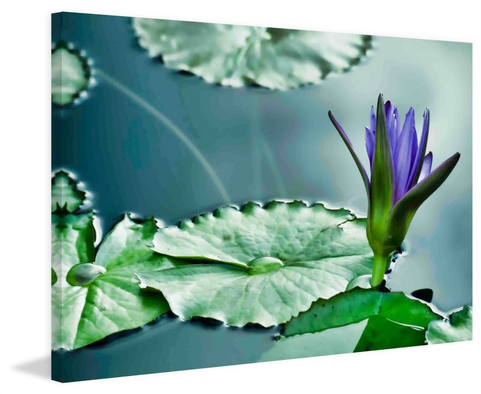 Marmont Hill "Lily on the Pond" Painting Print on Canvas