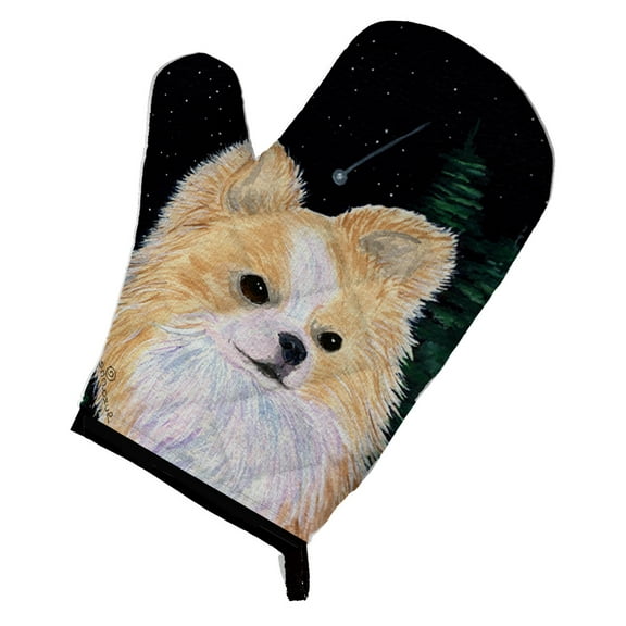Starry Night Chihuahua Oven Mitt
