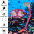 thumbnail image 5 of BOSS CLASS Snorkel Anti-Fog Swimming Goggles Set, Multicolor, 5 of 7