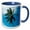 Blue/White, variant on 3drose, Tanzania: Zanzibar, Curly-que Trunk of Palm Tree Inland-af45 Ajn0075 - Alison Jones, 11oz Magic Transforming Mug