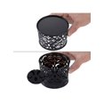 thumbnail image 4 of 2 Pack Pen Holder Desk Organizer Pen Pencil Cup Marker Holder Makeup Brush Holders,Black, 4 of 4