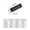 Straight, variant on 5Pcs Black Pipe Connector DIY Shelf Tent Fixed Connector Fittings I.D 8/12/16/19mm ABS Plastic Tee Four Way Elbow Straight Joint