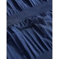 thumbnail image 2 of Sonive Full/Queen Seersucker Comforter Set Navy Blue, Bedding Set 3 Pieces, Luxury Soft Lightweight Breathable Bed Set for All Seasons, 2 of 3