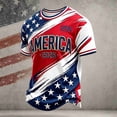 thumbnail image 3 of Vintage Inspired USA Football Shirts, Retro Street Style Soccer Tops for Men Women, Fan Game Day Practice, 3 of 3