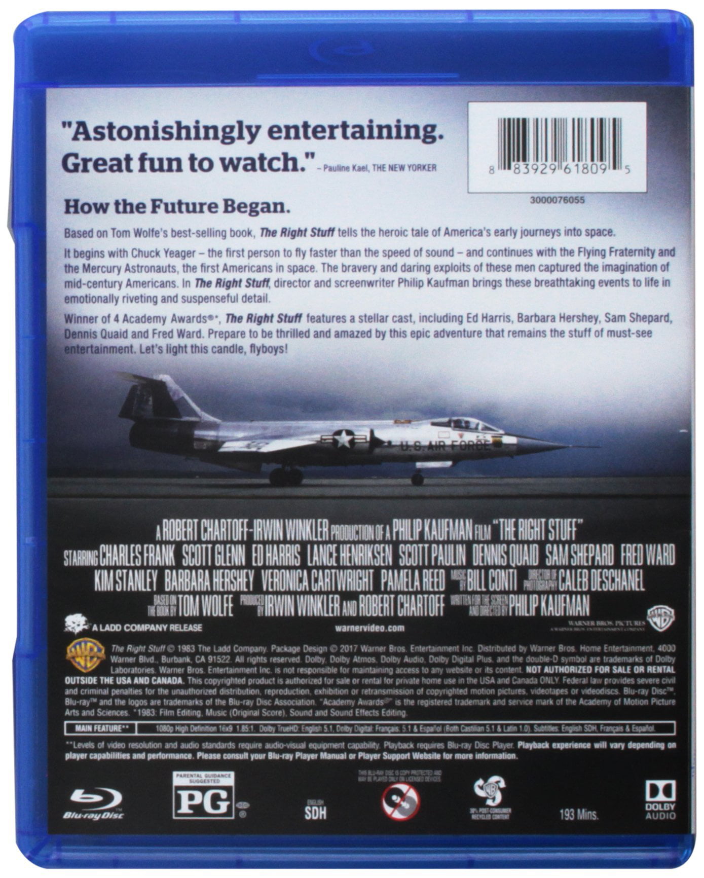 The Right Stuff - Blu-ray Clip 