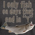 thumbnail image 3 of CafePress - I Fish Dark T Shirt - Men's Classic Graphic Cotton T-Shirt, 3 of 4