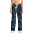 thumbnail image 5 of Kintue Halloween Pajama Pants for Women, Funny Pumpkin Ghost Print Trousers, Soft Wide Leg Palazzo Pants, Fall Loungewear, 5 of 7