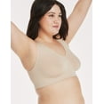 thumbnail image 6 of HanesBralette Comfort Flex Fit Women's Wireless Bra Seamless Wide Strap MHG196, 6 of 7