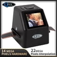 thumbnail image 2 of Escáner de película negativa portátil de 22 MP, convertidor de diapositivas de 35 mm, visor de imágenes digitales con pantalla LCD de 2,4" y software de edición incorporado, 2 of 5