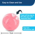 thumbnail image 4 of Dispensador de comida para gatos PetSafe SlimCat rosa para todas las razas, 4 of 7