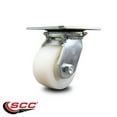 thumbnail image 2 of 4 Inch Heavy Duty Top Plate Nylon Swivel Caster with Roller Bearing SCC, 2 of 2