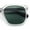 Frost - Green, variant on Spring Hinge Woodbuff Arm Studious Horn Rim Plastic Sunglasses Black Brown Wood Grain - Black