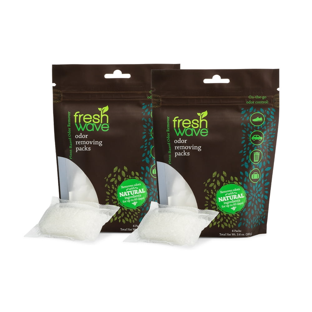 Fresh Wave Unscented Odor Eliminating & Deodorizing Air Freshener Packs