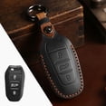 thumbnail image 1 of Car Key Fob Cover Case Protector For Peugeot Citroen DS Car Key Fob Cover Leather Hand Stitched Case, 1 of 22