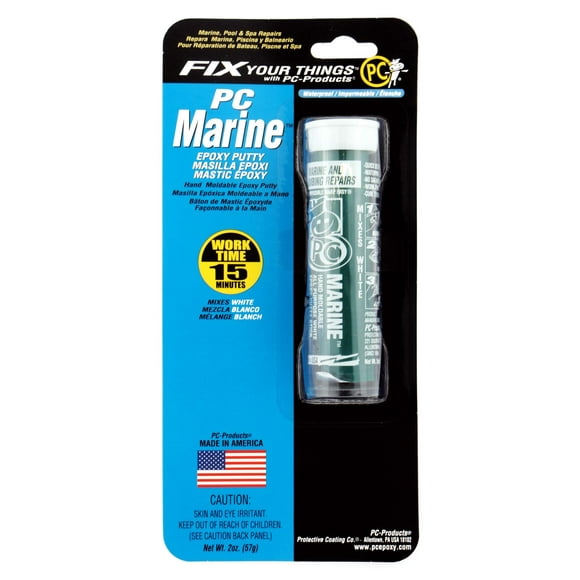 Masilla epoxídica PC Products PC-Marine, 57 g, color blanco