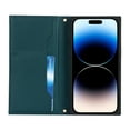 thumbnail image 2 of ELEHOLD for iPhone 14 Pro Wallet Case,Card Slot Zipper Purse Adjustable Crossbody Strap Stand Function Leather Wallet Case for iPhone 14 Pro 6.1 inch, Green, 2 of 9