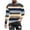 Beige7, variant on LIaqionyy Men's Big and Tall Long Sleeve Striped Shirts Crew Neck Basic Blouse Casual Color Block Work Tee Tops