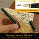 thumbnail image 4 of Pluma estilográfica BEILUNER Racing Green con punta de oro de 24 quilates, tamaño mediano, 4 of 8