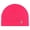 Blaze Pink, variant on Unisex - Merino Wool - Lightweight Ridge Cuff Beanie - One Size - Black