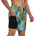 thumbnail image 3 of Fotbe Sunflowers Men’s Swim Trunks Quick Dry Swim Shorts Board Shorts with Mesh Lining-X-Large, 3 of 9
