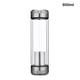 thumbnail image 5 of Ounissouiy Botella de agua Filtro de acero inoxidable Beber Colador de té de viaje al aire libre Infusor Vidrio de doble pared 420ML Deportes para el hogar Teteras Color Acero 600ml Ounissouiy HA081742-02, 5 of 6