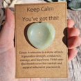 thumbnail image 2 of Humorous Mother Day Card Gift With Heart Shaped Stone Good Luck Support Greeting Card Faux Birthday Day Gift, 2 of 6