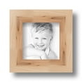 thumbnail image 2 of ArtToFrames 4x4 inch Hickory Picture Frame, Brown Wood Poster Frame (4850), 2 of 7