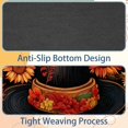 thumbnail image 4 of Thanksgiving Hat Printed Square Desk Pad, 8.3x9.8 Inch Non-Slip Rubber Bottom Gaming Mousepad, Desk Mat for Office and Gaming, 4 of 6