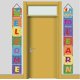 thumbnail image 2 of Back to School Banner First Day of School Welcome Banner Hanging Fabric Banners Flags Sign Backdrop Decoration Preschool Elementary High School Classr, 2 of 5
