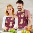 thumbnail image 5 of Christmas Corgi Apron-Garden Aprons for Women with Pockets-Cotton Linen Waterproof Kitchen Cooking Gardening Aprons Adjustable for Kitchen,Cooking,BBQ and Salon 33x27 Inch, 5 of 6