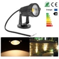 thumbnail image 1 of Impermeable 5 * 1W Cob Led Césped Jardín Luz De Inundación Patio Camino Proyector Lámpara Con Base Impermeable Blanco Cálido Ac / Dc 12V Inevent HA024182-00, 1 of 6