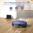 thumbnail image 2 of iMartine Robot aspirador y trapeador 2 en 1, compatible con wifi y app, autocargable, delgado, ideal para mascotas, suelos duros, alfombras de pelo corto., 2 of 5