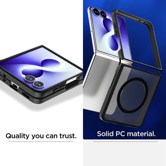 AICase For Samsung Galaxy Z Flip8 Case 2026 Matte Protection Shockproof Rugged Clear Phone Cover