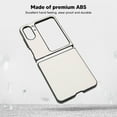 thumbnail image 3 of Phone Case For  Find N2 Flip, Ultra Thin And Slim Shockproof  Case, ABS Anti Drop Flip Folio Case For  Find N2 Flip, Foldable Shiny Mobile Phone  Cover, 3 of 8