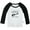 Long Black Raglan T-shirt, variant on I Listen To Heavy Metal With My Grandpa Funny T shirt For Baby, Newborn Babies T-shirts, Infant Tops, 0-24M Kids Graphic Tees Clothing (Short Pink Raglan T-shirt, 0-6 Months)