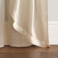 thumbnail image 5 of VCNY Home Agnes Ivory Scroll Rod Pocket Sheer Curtain Panel, 40" x 84", 5 of 5