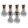 thumbnail image 4 of 6 Unids Mini Botellas de Color de con Corcho Frascos Viales Vacíos Linda Pequeña Botella de Deseos Mini Contenedores de Botellas de Claro Baoblaze mini botellas de los deseos, 4 of 8